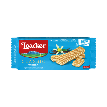 Loacker Classic Vanille, Waffeln, 90g